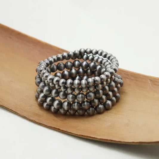 Navajo Antique Lacquer Bead Style Bracelet
