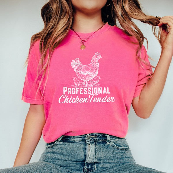 Professional Chicken Tender Garment Dyed Tee