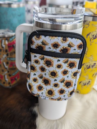 Strap on Sleeve and Storage Bags for 40 oz Tumblers (multiple options available)