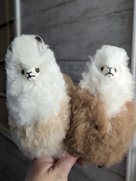 Alpaca #1 Fur Extremely Soft Llama Teddy Figurine