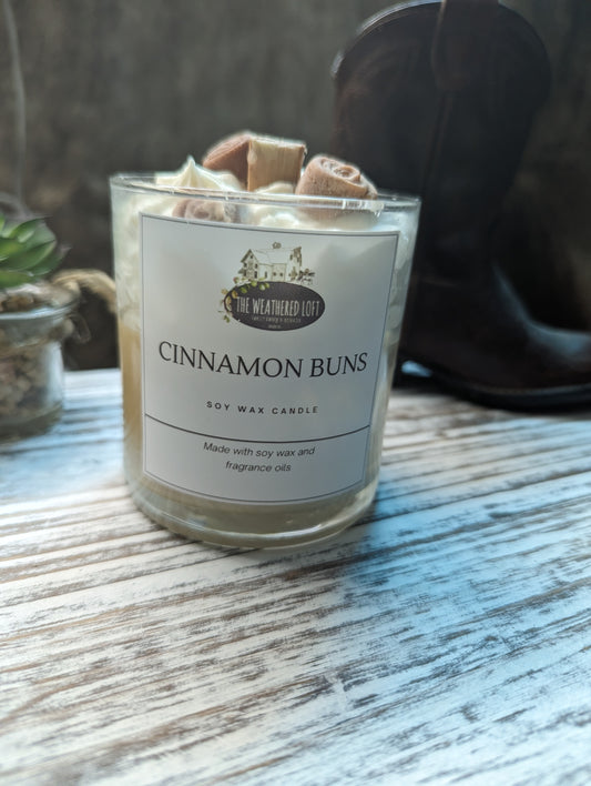 Cinnamon Buns Soy Candle 12oz.