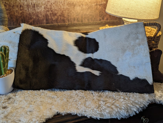Cowhide 12 x 24 Pillow Cover
